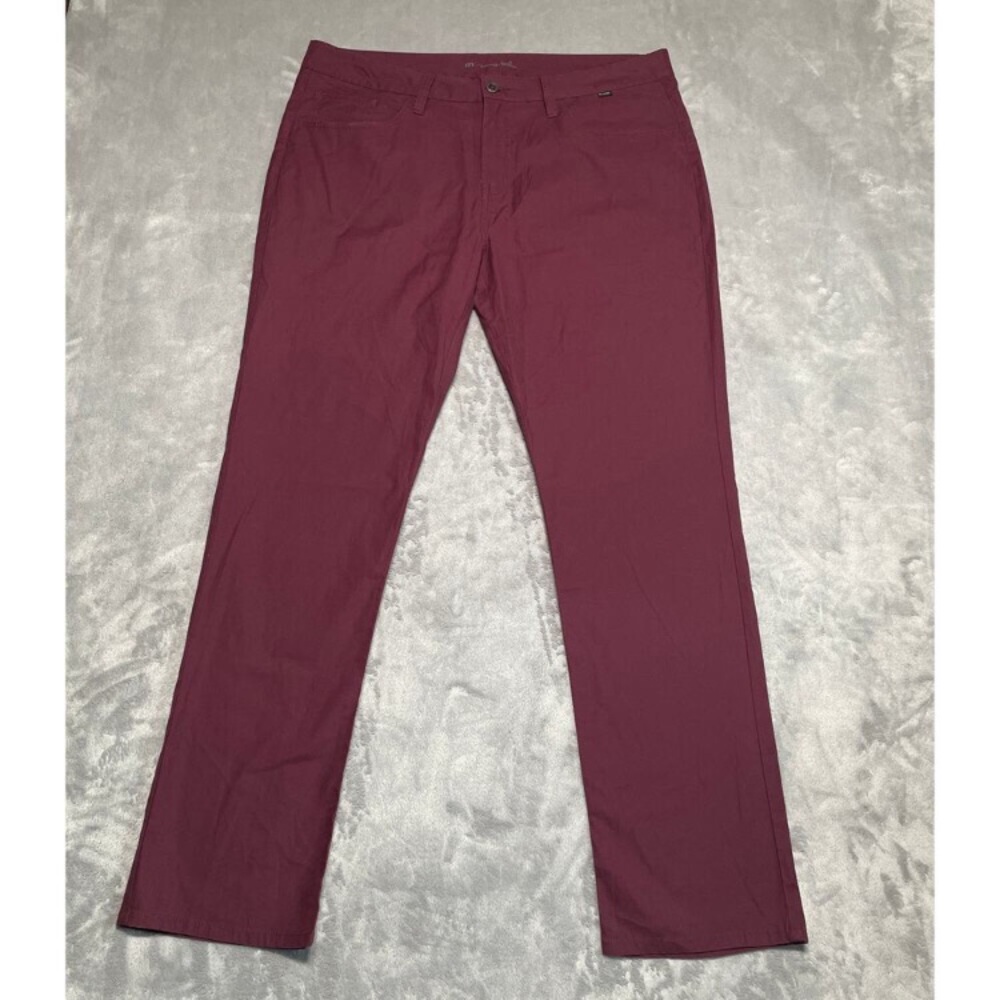 Travis Mathew Trifecta Pants Men 38 Stretch Waist Activewear Lightweight Golf